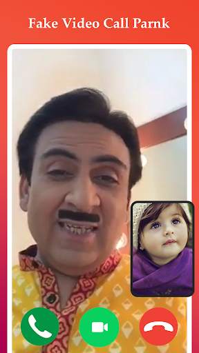 Celebrity video call prank - Funny fake video call screenshot 4