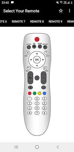 Remote For Videocon d2h screenshot 5
