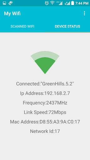 WIFI ANALYZER screenshot 2