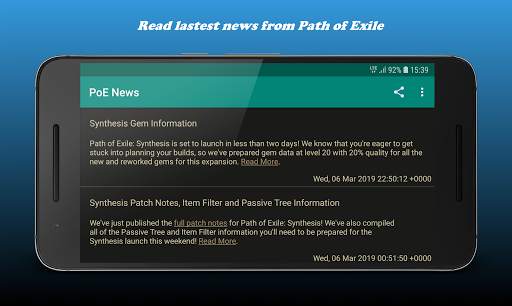 PoE News & Builds 3.23 screenshot 3