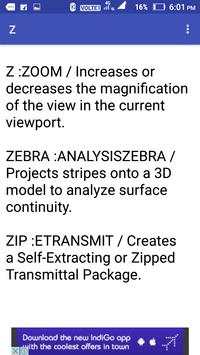 Shortcut Autocad Commands скриншот 8