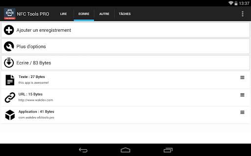 NFC Tools - Pro Edition screenshot 10