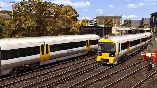 Real Train Simulator 3D 2020:Train Driving Games screenshot 1