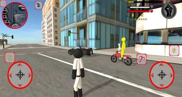 Street Stickman Rope Hero - Army Gangster Sky screenshot 2