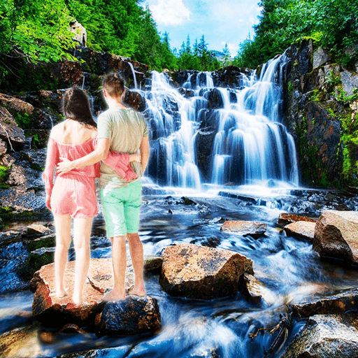 Waterfall Photo Frames and Waterfall Photo Editor icon