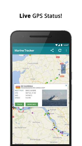 Radar statków ★ Mapa statków screenshot 3