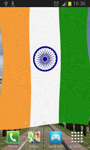 India Flag Live Wallpaper screenshot 5