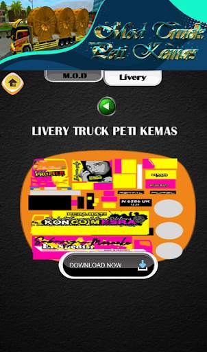 Mod Truck Petikemas Bussid screenshot 6