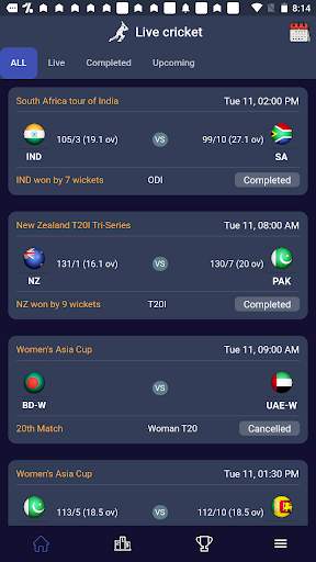 Live Cricket Tv - Cricket App screenshot 2