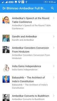 Dr Bhimrao Ambedkar Full Biography screenshot 2