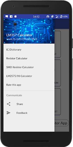 LM317 Calculator : Calculate V screenshot 4