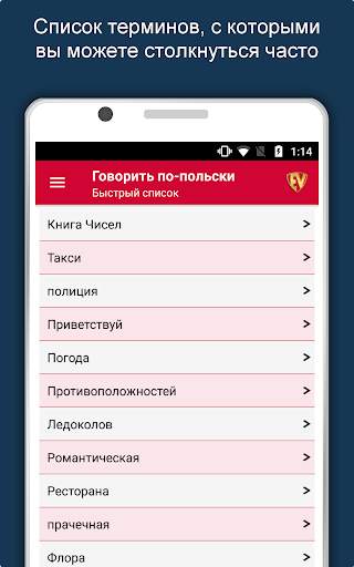 Говорить по-польски: Учить по- скриншот 16