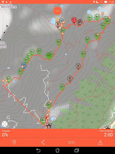Mhikes, geo-guided hikes screenshot 8