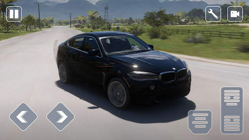 Car Driving Simulator BMW X6 screenshot 1