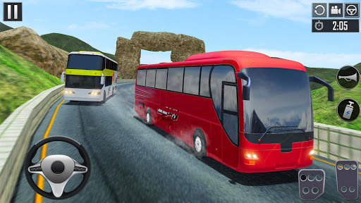 Uphill Bus Driving Simulator - Coach Bus Driver screenshot 3