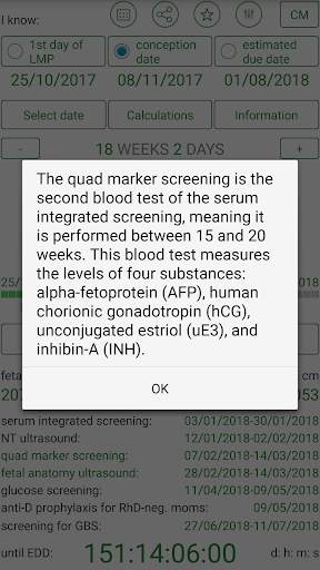 Pregnancy Due Date Calculator screenshot 4