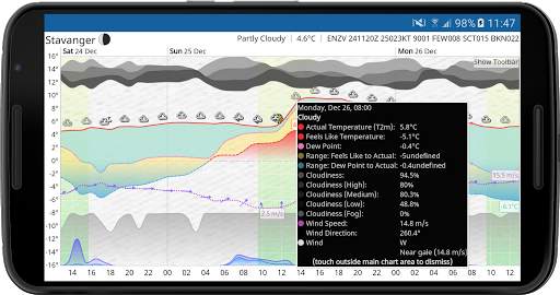 Meteogram Weather Widget screenshot 8