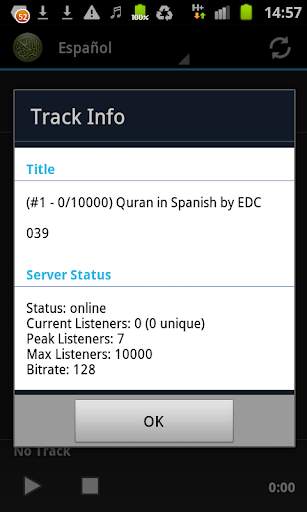 Quran Audio Translation Radio screenshot 7