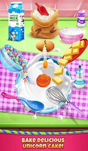 Birthday Cake - Unicorn Food Fever screenshot 3