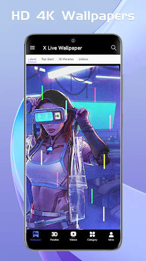 X Live Wallpaper - HD 3D/4D screenshot 5