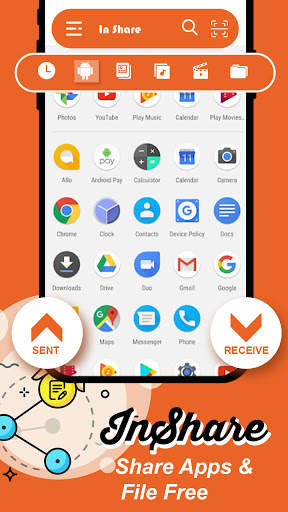 InShare - Share Apps and File Free screenshot 2