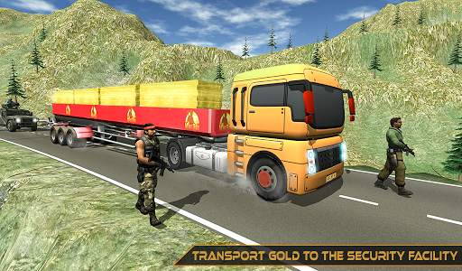 Uphill Gold Transport Truck Driver 2019 screenshot 6