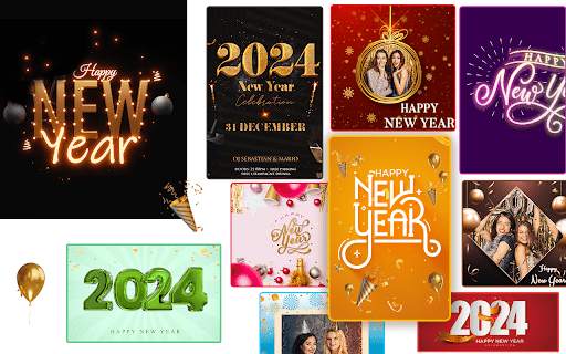 New Year Photo Frame 2024 screenshot 2