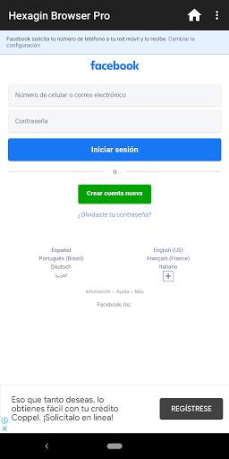 Haxagin Browser Pro screenshot 2