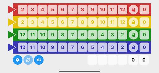 Qwixx Sheet screenshot 1