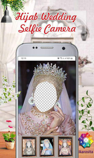 Hijab Wedding Selfie Camera screenshot 2