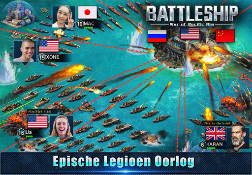 Oorlogsschip: Oorlog op Grote Oceaan screenshot 3