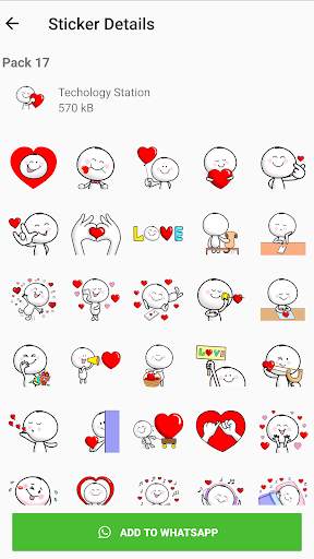 Love Stickers for WhatsApp :WA screenshot 6