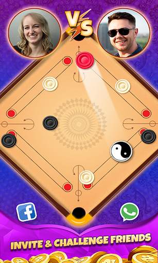 Carrom Friends Board Superstar screenshot 1