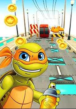 Turtles Subway Ninja screenshot 2