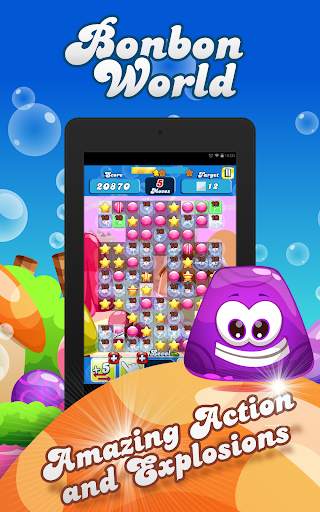 Bonbon World - Candy Jelly Puzzle screenshot 5