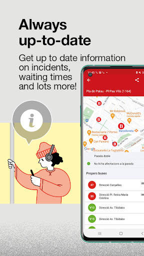 TMB App (Metro Bus Barcelona) screenshot 3