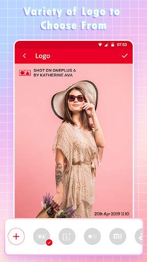 Shot On Stamp for OnePlus Camera & Photo Gallery screenshot 5