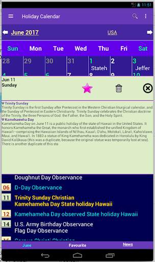 Holiday Calendar 2024 screenshot 10