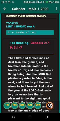 Catholic Missal, Bible, Hymn  screenshot 22