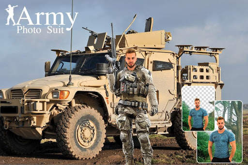 Army Suit Photo Editor screenshot 2