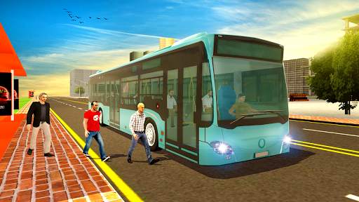 City Driving Coach Bus Simulator 2018 screenshot 1