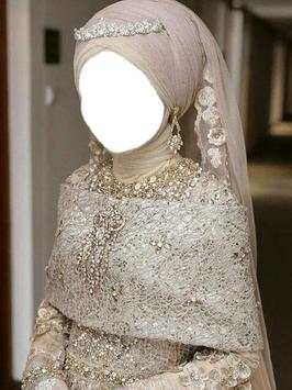 Indonesian Desinger Hijab Wedding Dress Frames screenshot 3