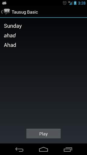 Tausug Basic Phrases screenshot 3