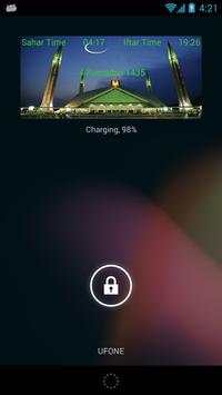 Sahur ve Iftar vakti Widget screenshot 2