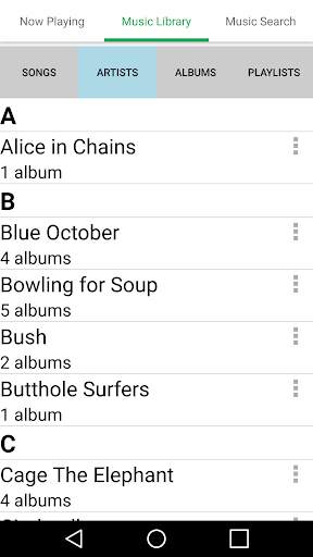 Simple Music Player screenshot 1