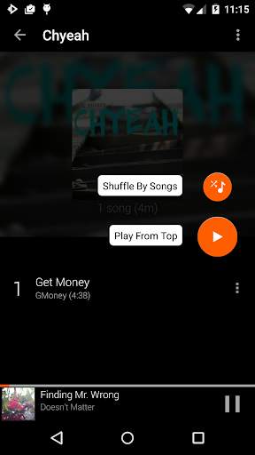 Dark Orange Theme screenshot 3