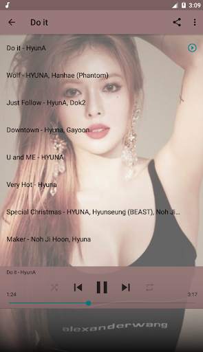 HyunA Music Of Album screenshot 2