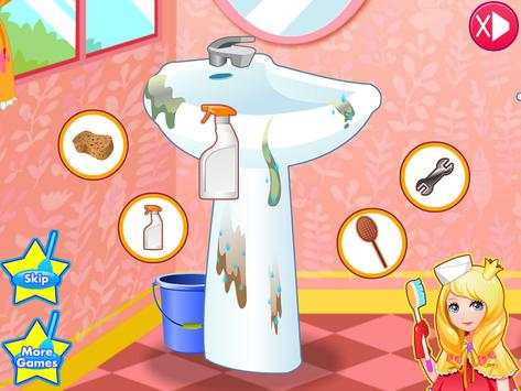 Princess Clean Bathroom screenshot 3