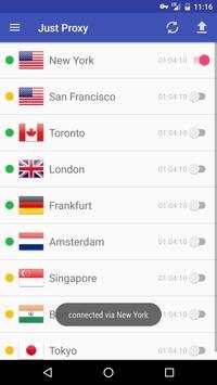 Just Proxy VPN screenshot 1