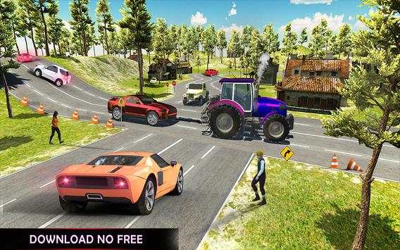 Offroad Tractor Pulling Simulator - Mudding Games screenshot 7